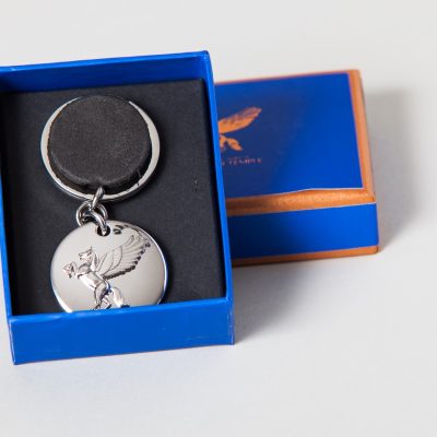 Silver Plated Keyring